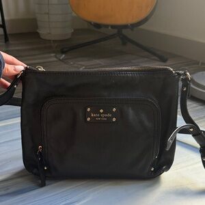 Kate Spade Elegant Black Crossbody Bag